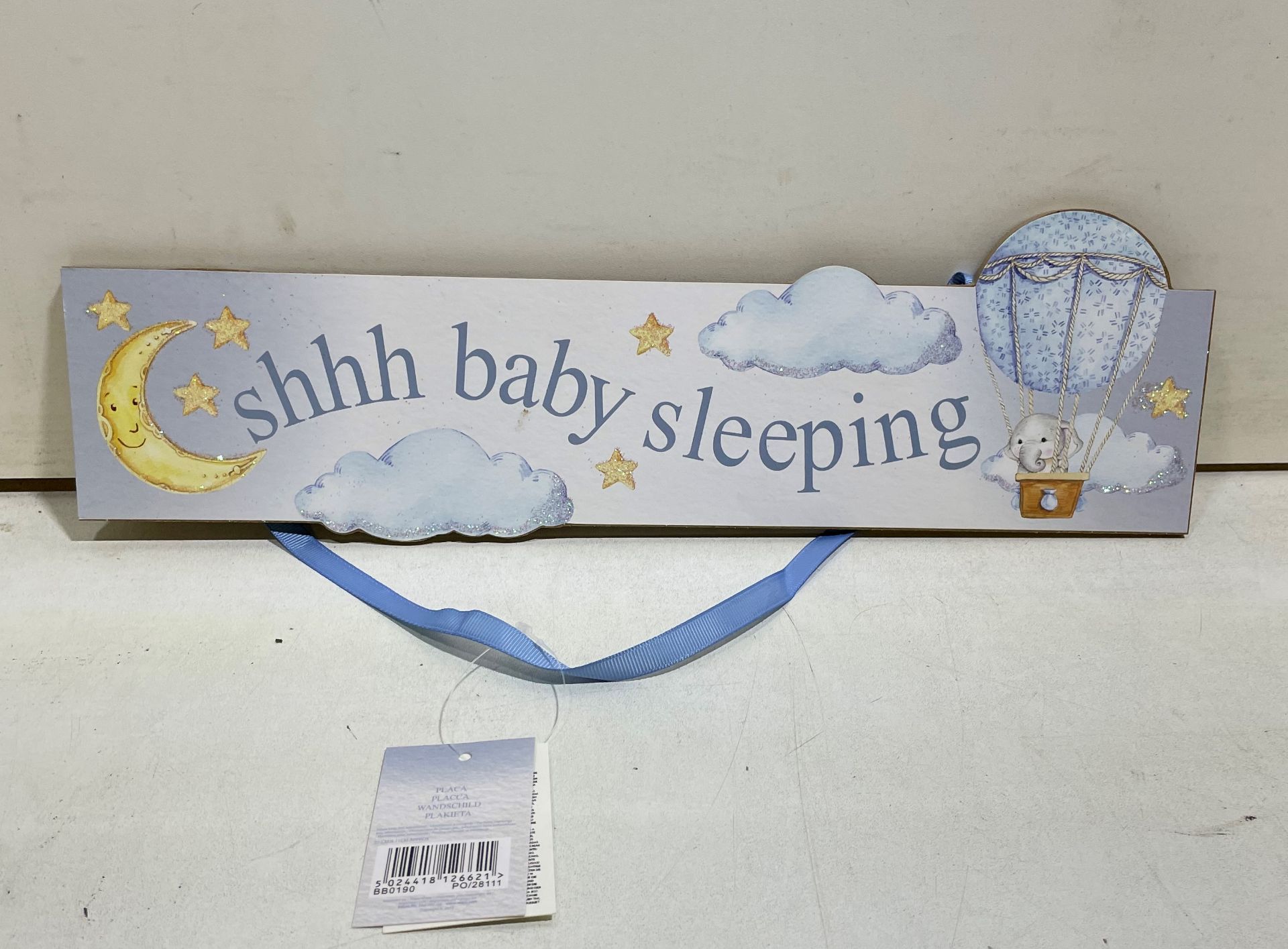 11 x Handing Door Sign | 'Shhh Baby Sleeping'