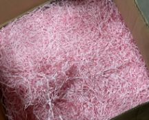 10kg Shredded Craft Paper | Pink