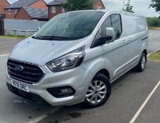 Ford Transit Custom 300 L1 Diesel FWD | Reg: MT19 ORC | Milege: 21,748