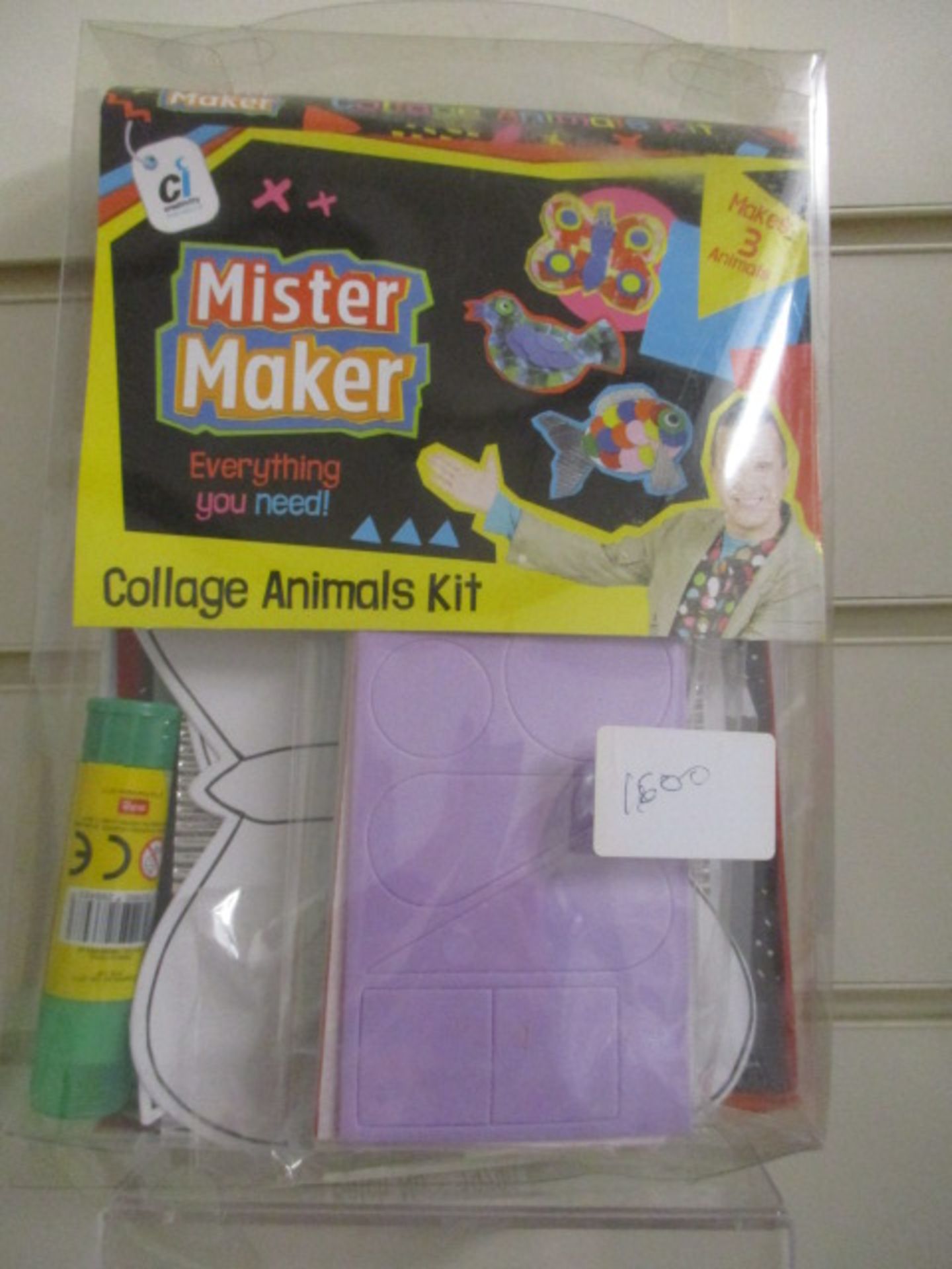 100 x Mister Maker Collage Animal Kits