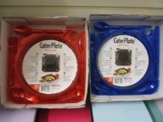 500 x CaterPlate Reusable Plate with Cutlery