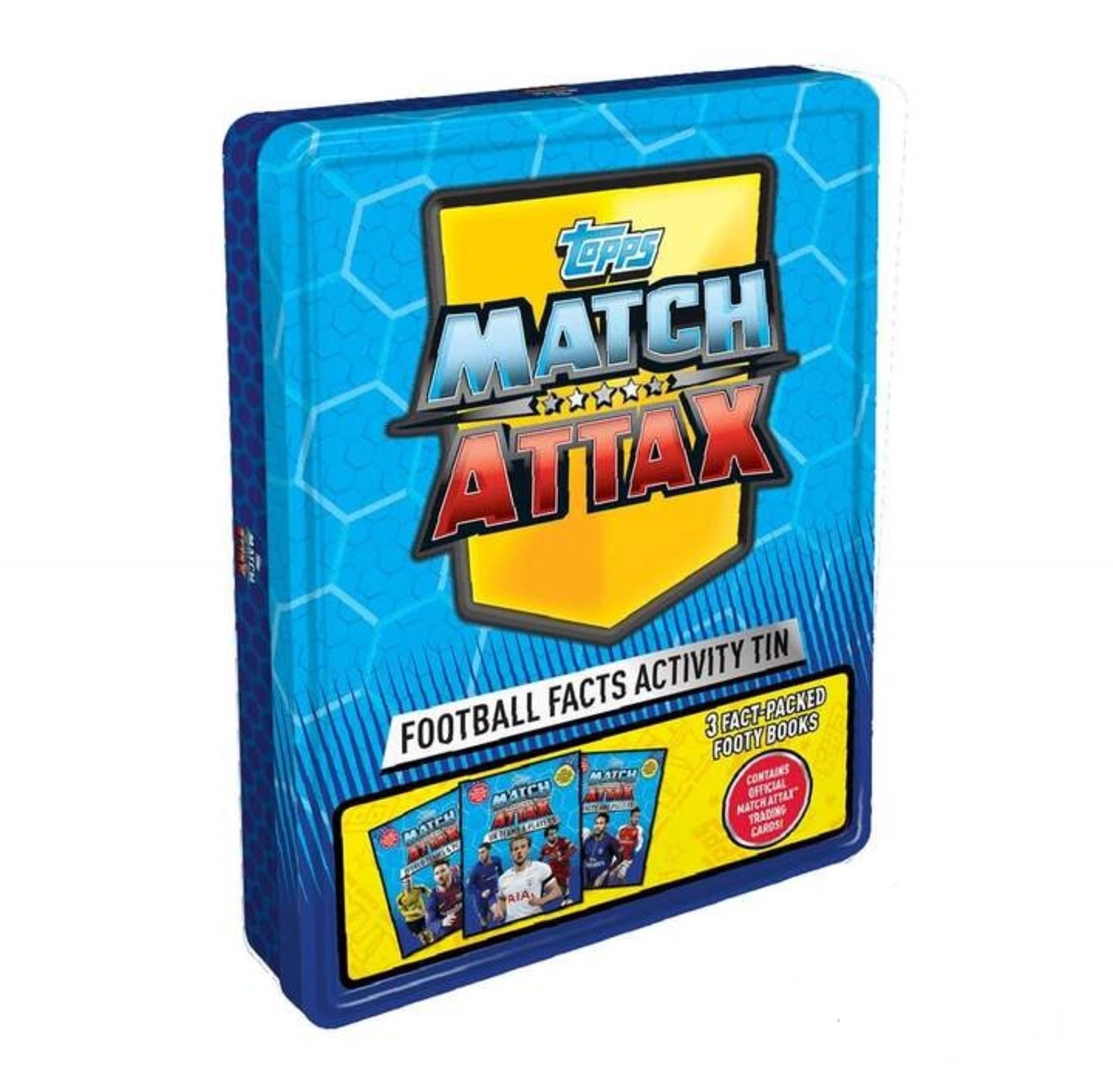 1000 x Topps Match Attax Football Facts Activity Tins