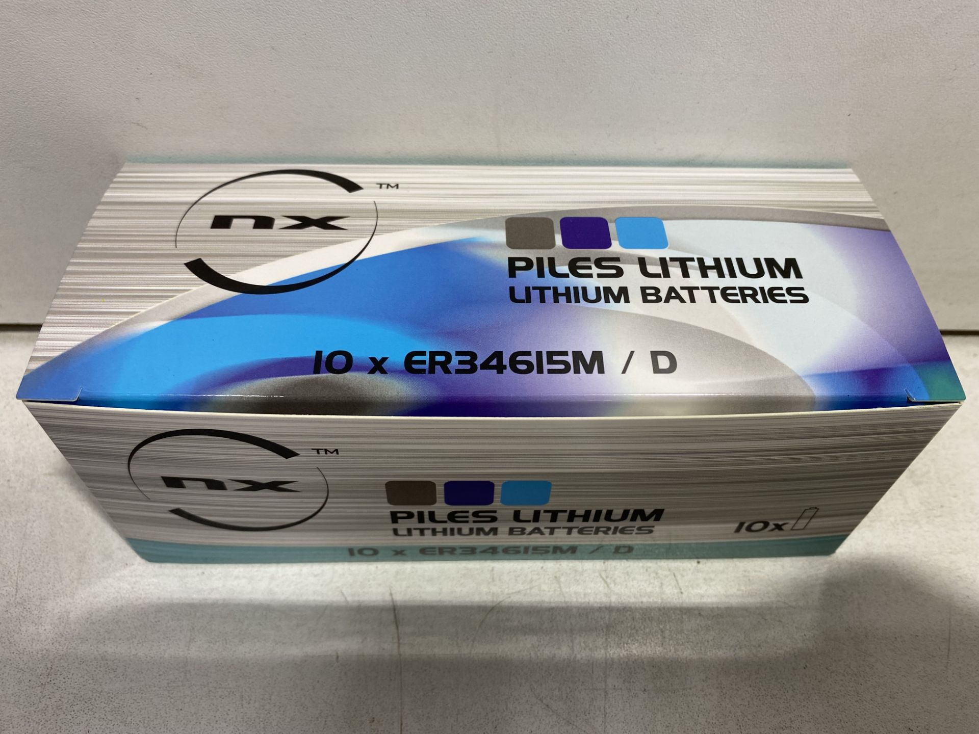 Approximately 1,900 x NX Piles Lithium ER34615M 3.6v Batteries | PAST EXPIRATION DATE