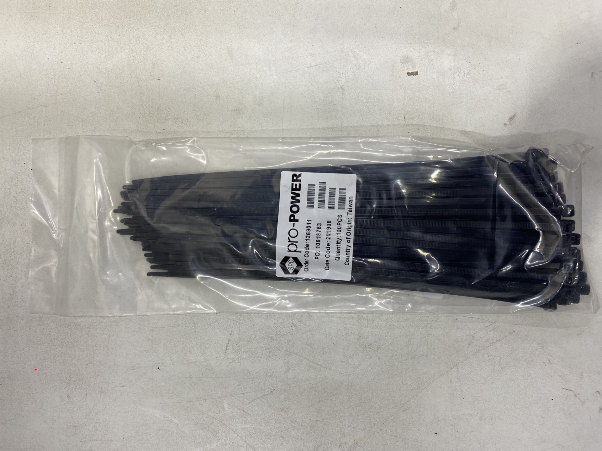 3 x Boxes Containing Large Quantity of Farnell Pro-Power PP002054 300mm Black Cable Ties - Image 2 of 3