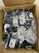 Approximately 10,000 x Hellermann Tyton 211-60003 Black Cable Clips/Clamps