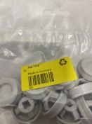 Approximately 5,900 x WISKA Grey Polypropylene Thermoplastic 20mm Round Cable Grommets