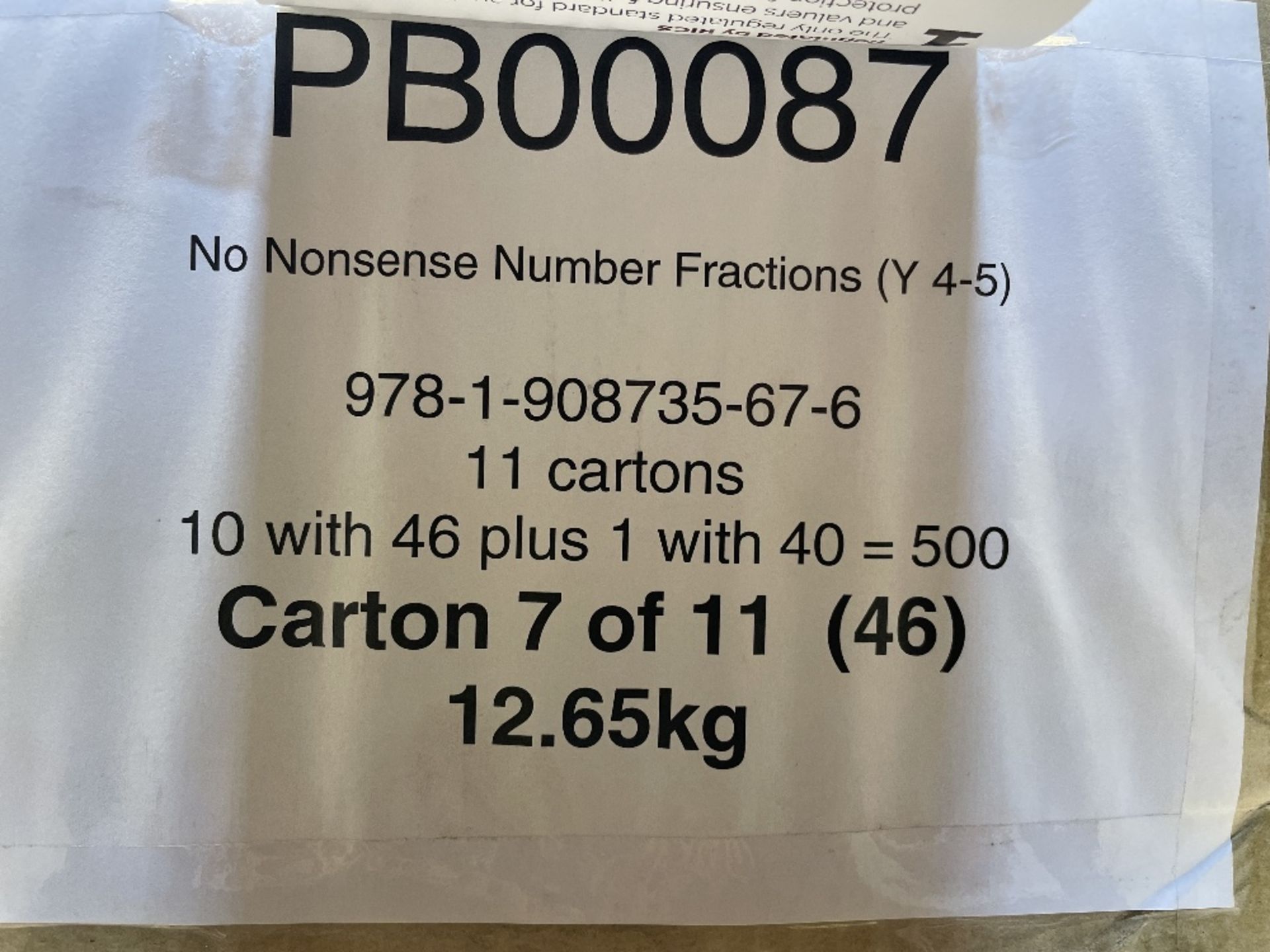 Approximately 90 x TTS Publishing PB00024 Age 8-10 'No Nonsense Number Fractions' Textbooks - Image 4 of 4