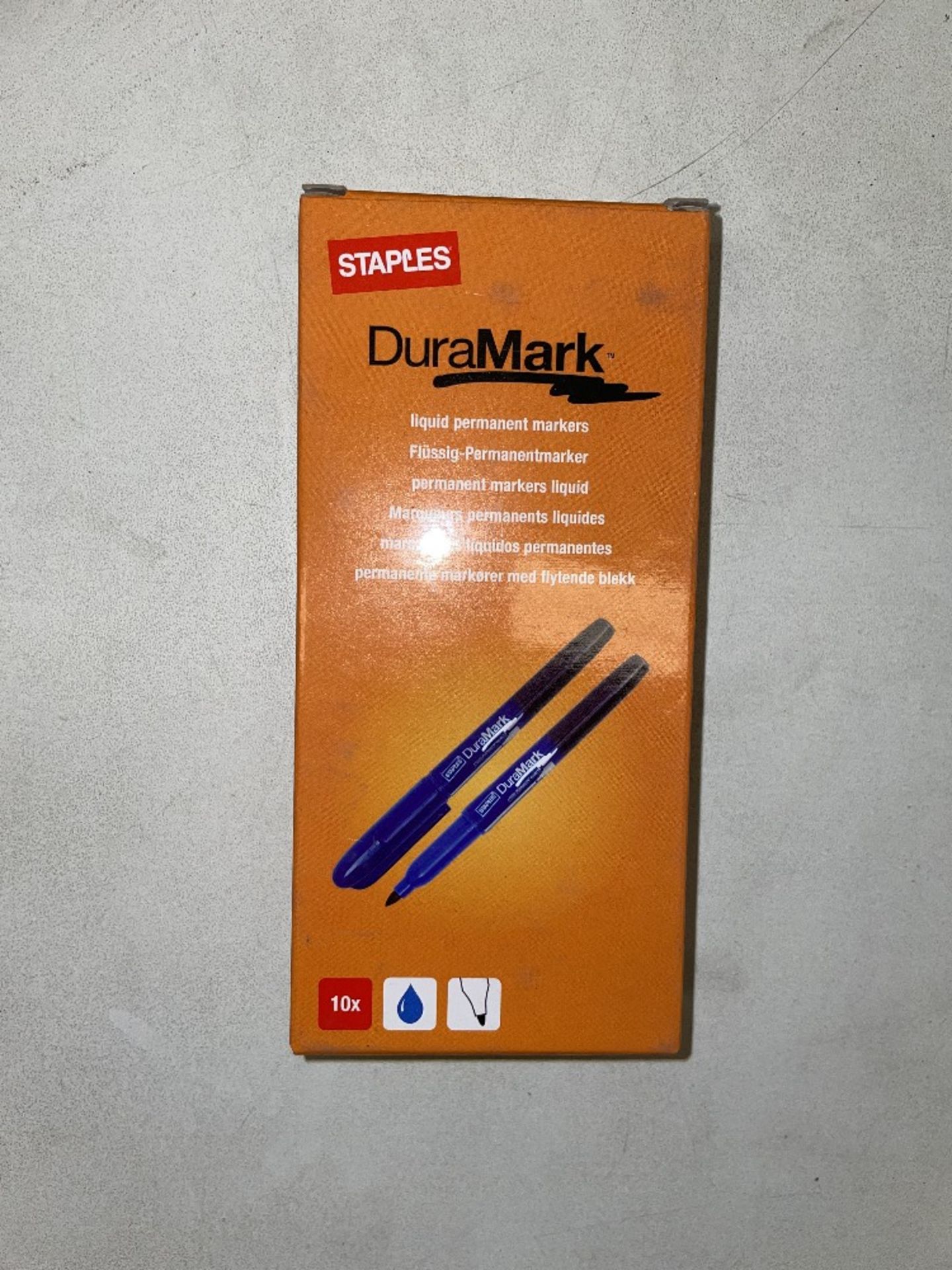 Approximately 4,800 x Staples 50650 DuraMark Liquid Permanent Markers