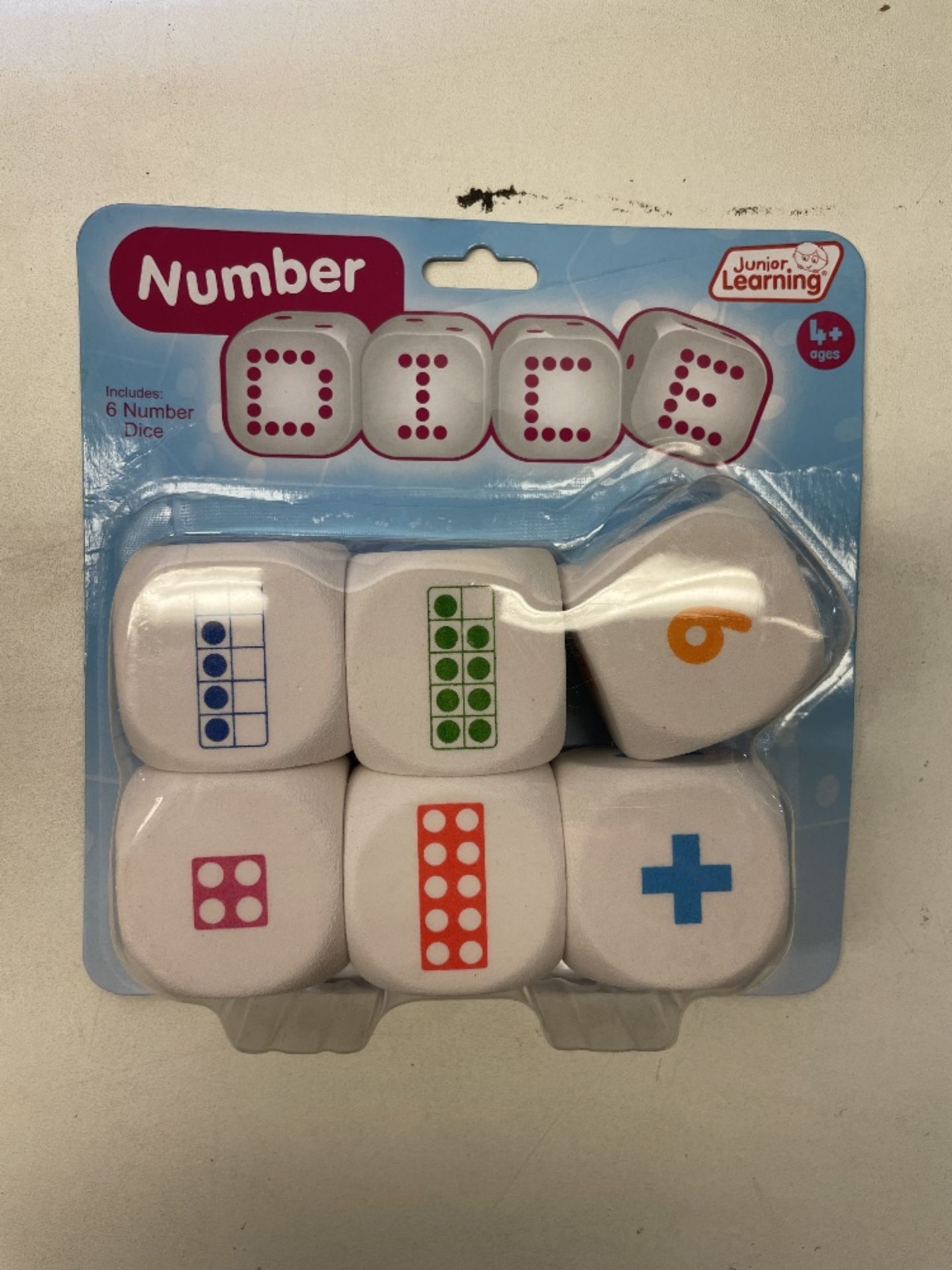 14 x Junior Learning 6 Pack Of Number Dice