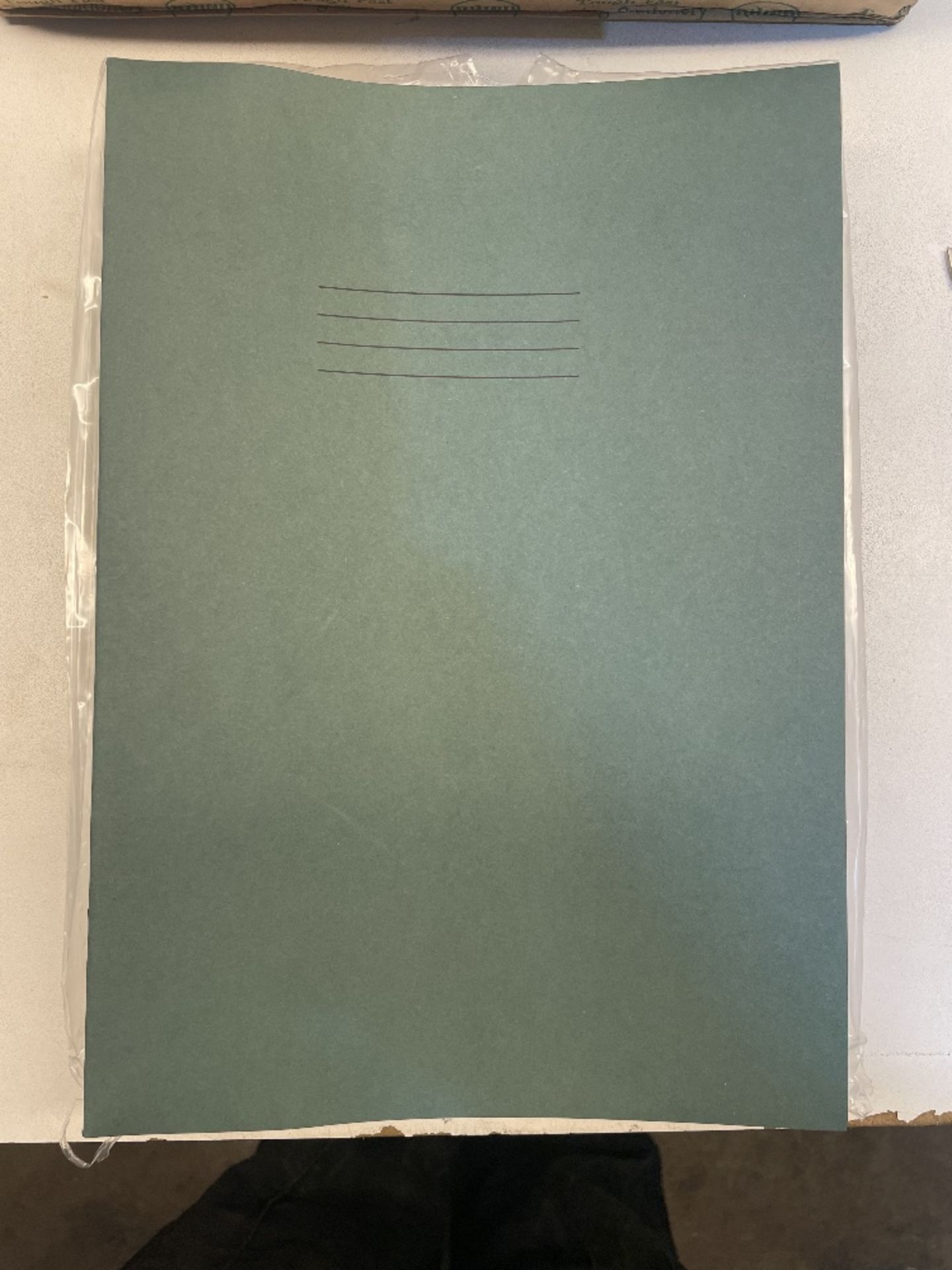 Approximately 450 x Rhino EX66878-5 Green A4 8mm Feints & Blank ALT 80pg Exercise Books - Image 3 of 4