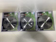 6 x Various Trend Craft Pro Saw Blades | Total RRP £122