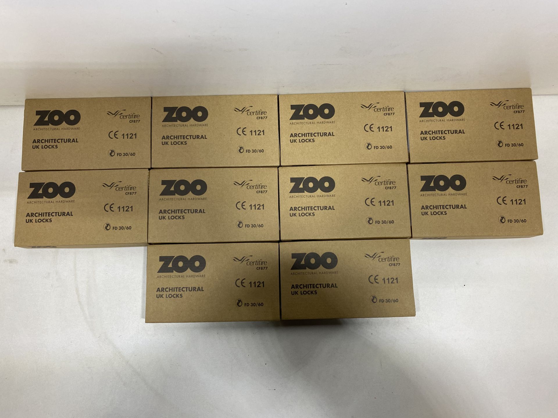 10 x Zoo Hardware - ZUKB64SS Bathroom Lock | Total RRP £164.70