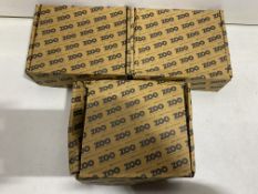 3 x Boxes Of Various Zoo Hardware 6" Cabin Hooks