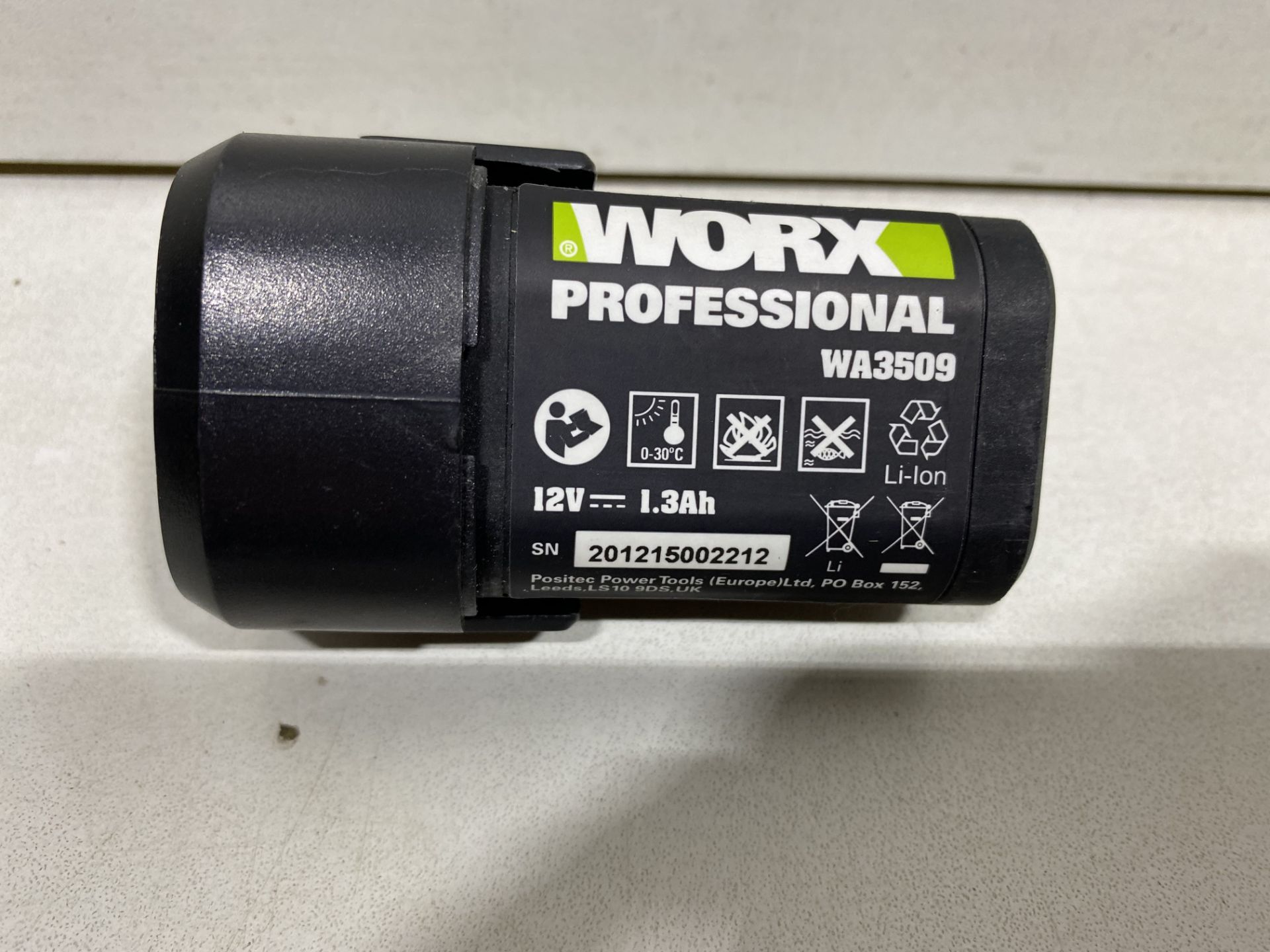 Worx Professional WU127 12Volt Lithium-Ion Drill/Driver & WORX WU024 18V Cordless Worklight Set w/ B - Image 5 of 18