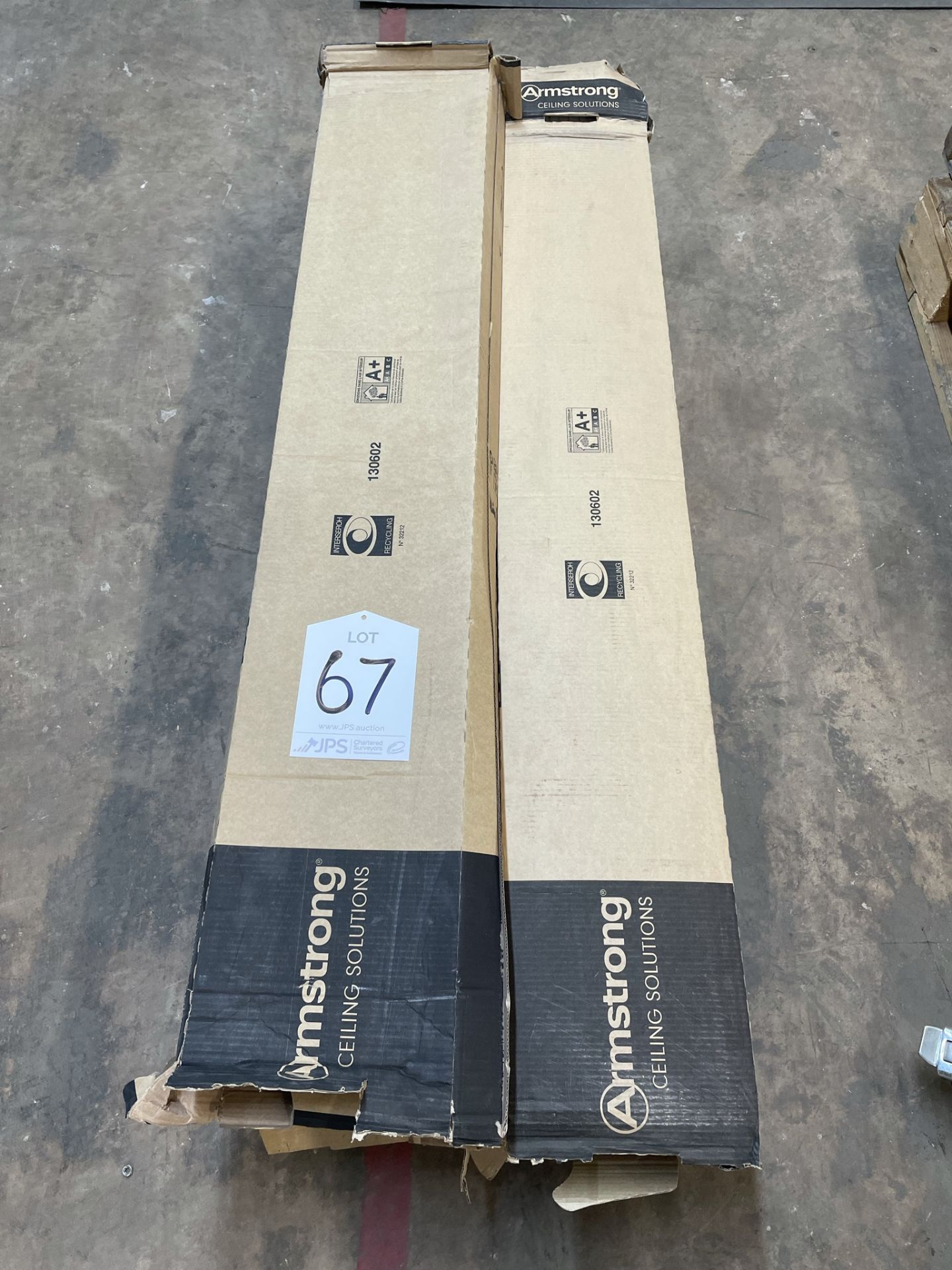 7 x Boxes of Armstrong Prelude 24 XL Ceiling Grid Cross Joiners | 1200mm - Image 2 of 4