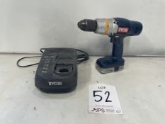 Ryboi CDI-1803 Cordless Combi Drill w/ Charging Docking Station