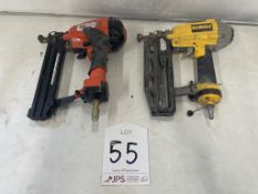 2 x Various Nail/Staple Guns - Brands inc: Tacwise & Dewalt