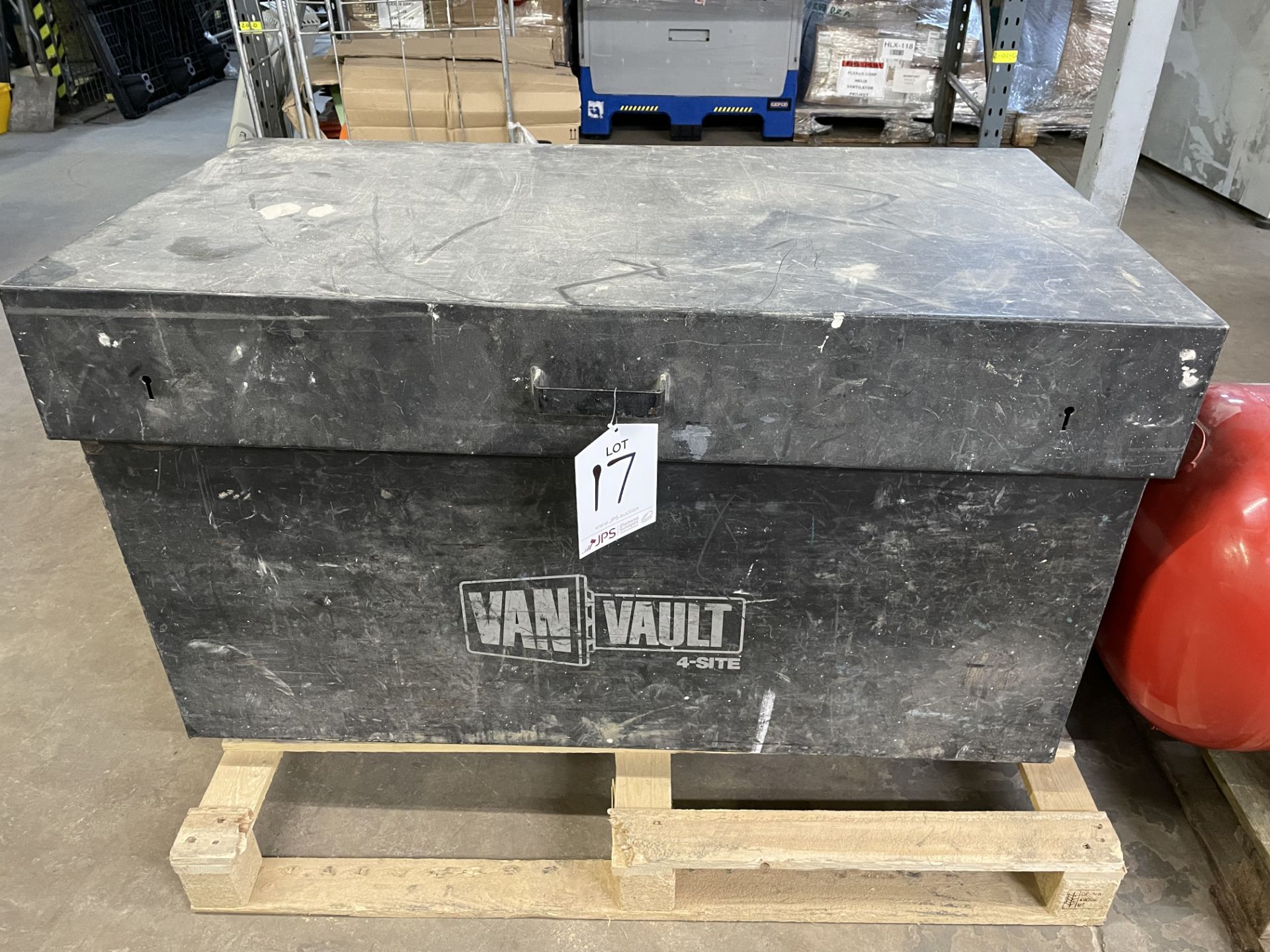 Van Vault 4-SITE Tool Security Storage Box