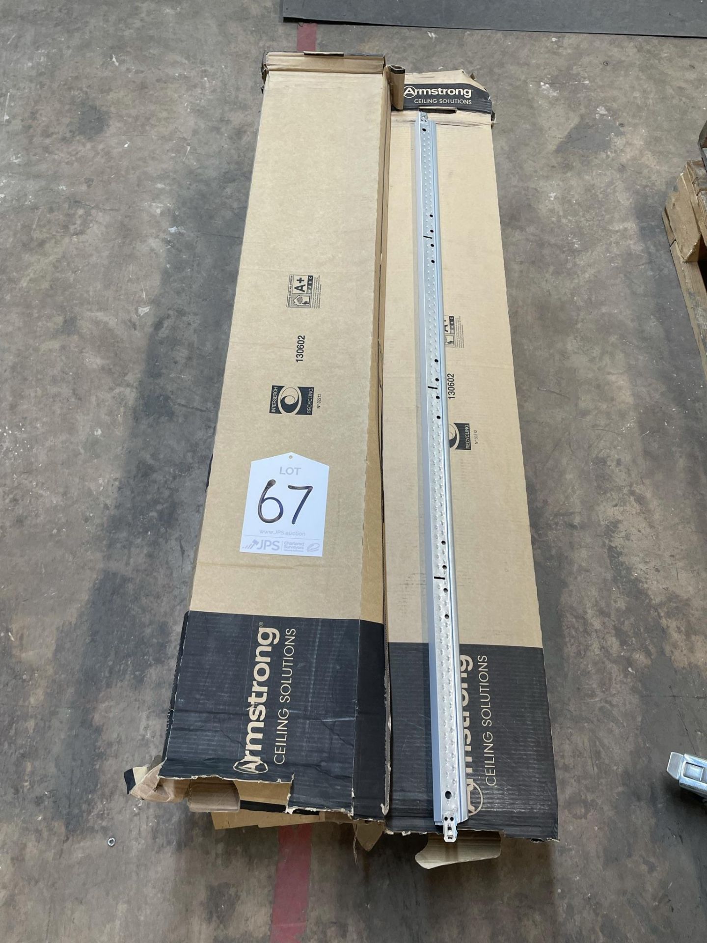 7 x Boxes of Armstrong Prelude 24 XL Ceiling Grid Cross Joiners | 1200mm