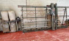 GMC KGS/510S Vertical Panel Wall Saw w/Single Bag Dust Extraction Unit