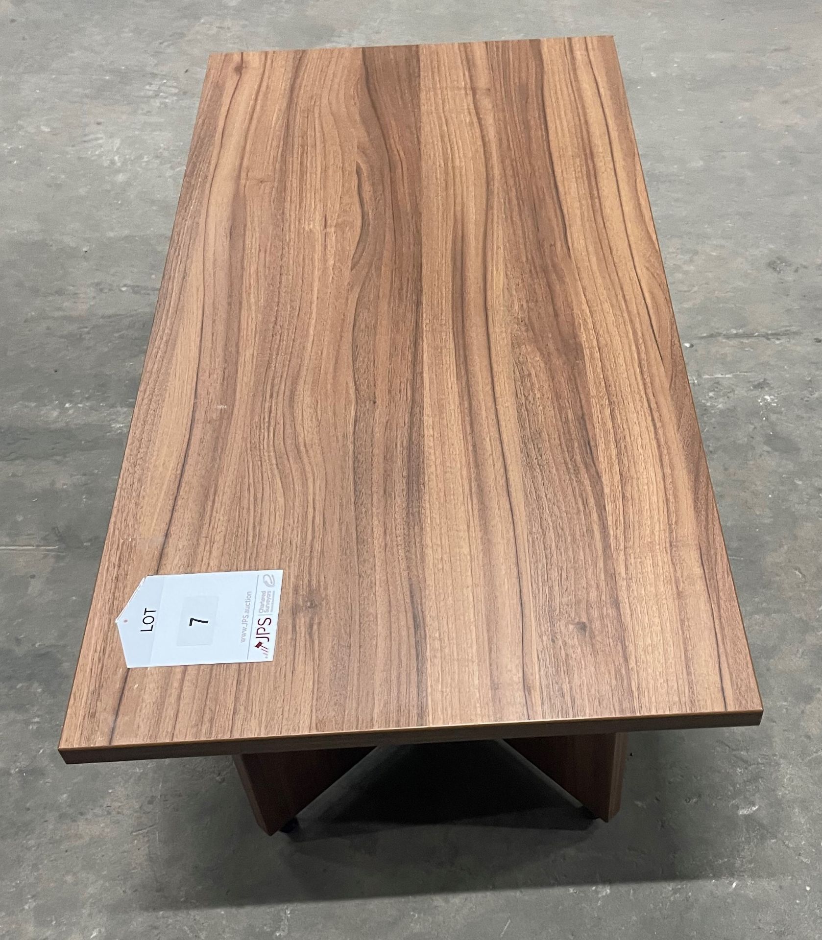 Dark Wood Effect Coffee table | 120cm x 60cm x 40cm - Image 2 of 4