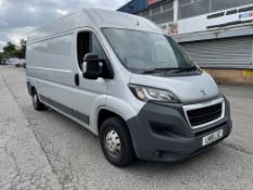 Peugeot Boxer 335 Pro L3H2 Blue H Panel Van | Reg: LN18 LSZ | 54,371 Miles