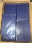 45 x A5 Blue Undated Planners