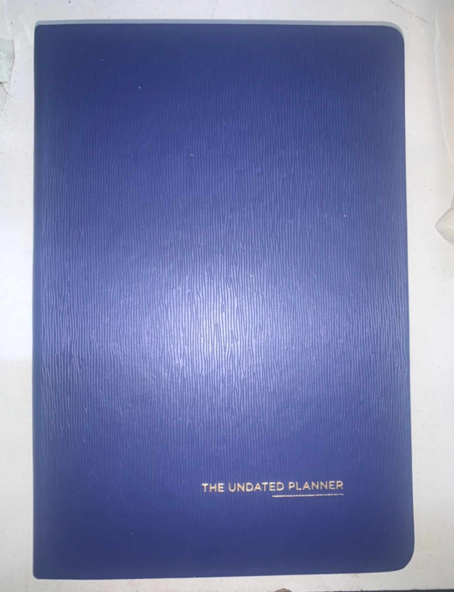 34 x A5 Blue Undated Planners
