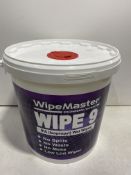 24 x Buckets of WipeMaster 5838 Wipe 9 IPA Isopropyl Wet Wipes