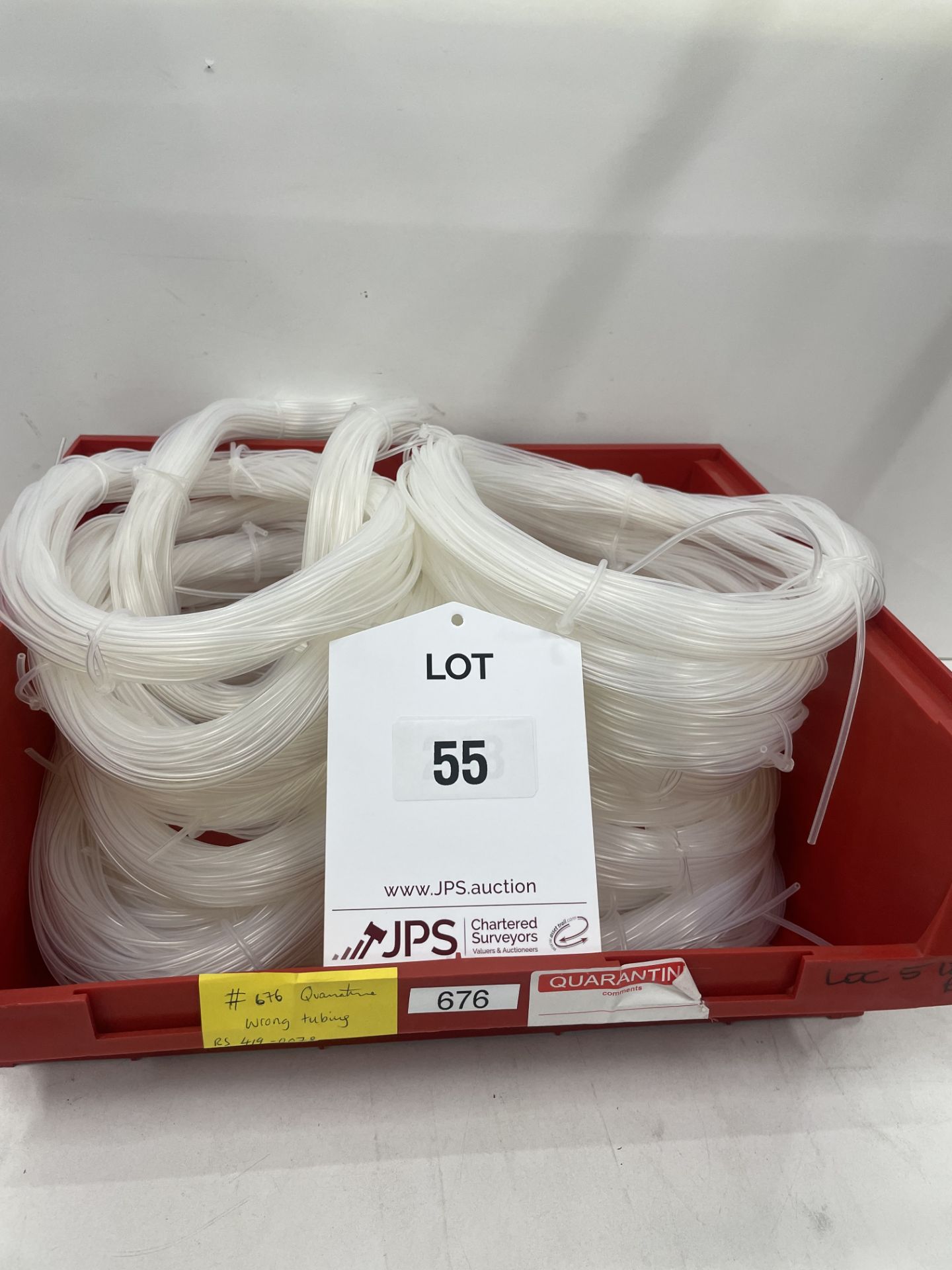 20 x Coils of Clear Low Pressure Tubing | 20x10m