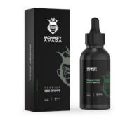 10 x Monkey Avada Premium 30ml 900mg Peppermint CBD Drops/Liquids | RRP £24.99