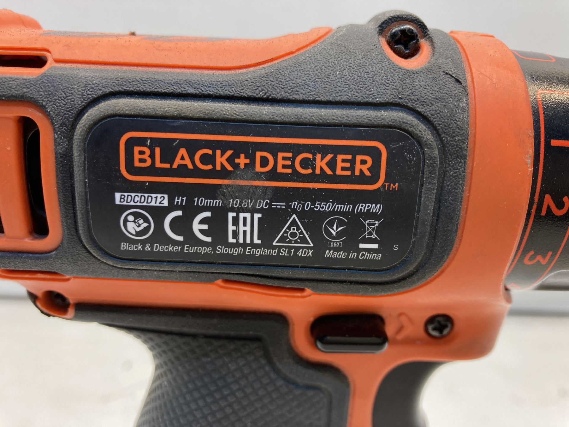 Black & Decker BDCDD12 Cordless Drill w/ Battery - Image 2 of 4