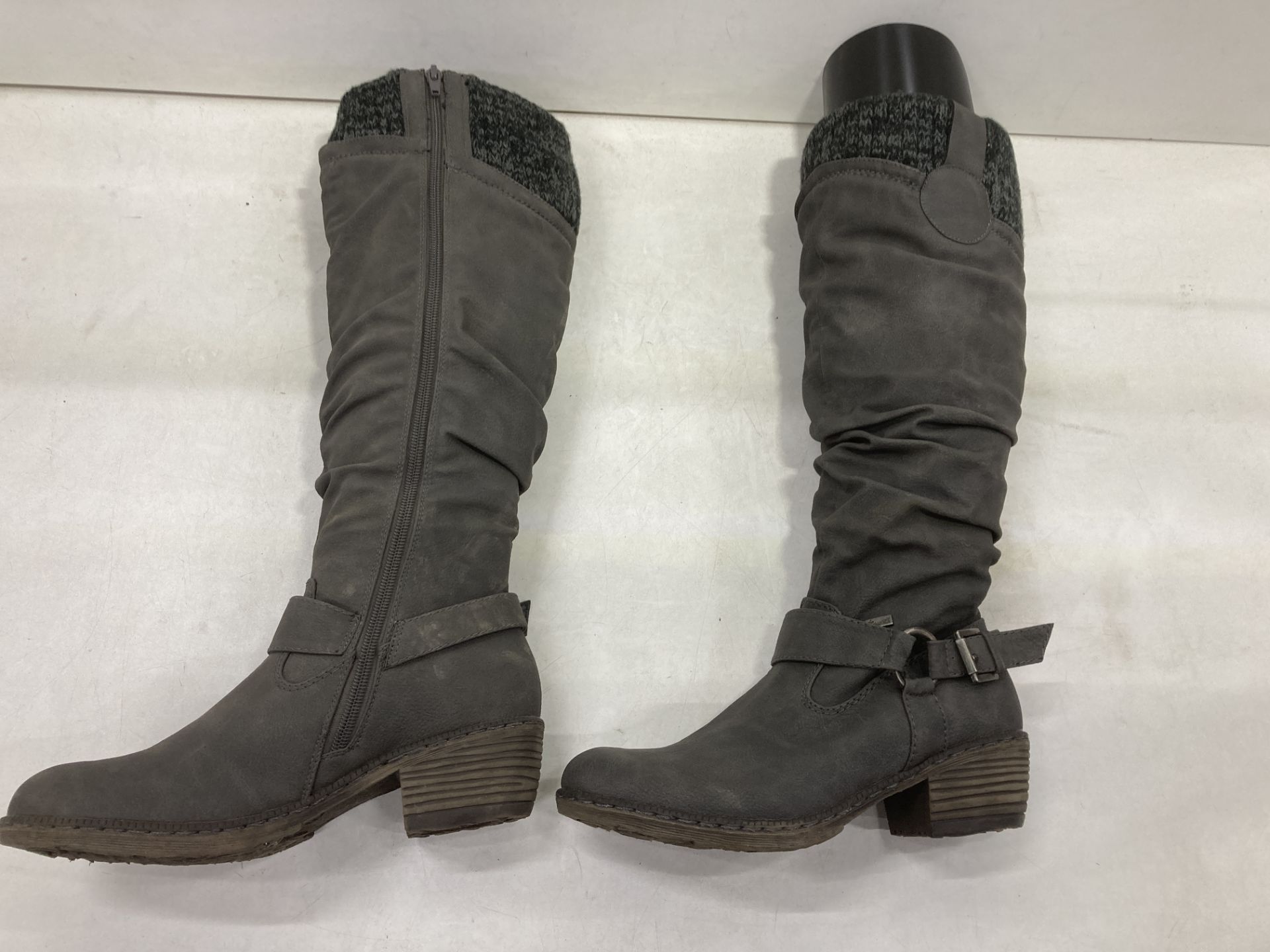 Rieker Mid-Calf Heeled Boots | EU37/UK4