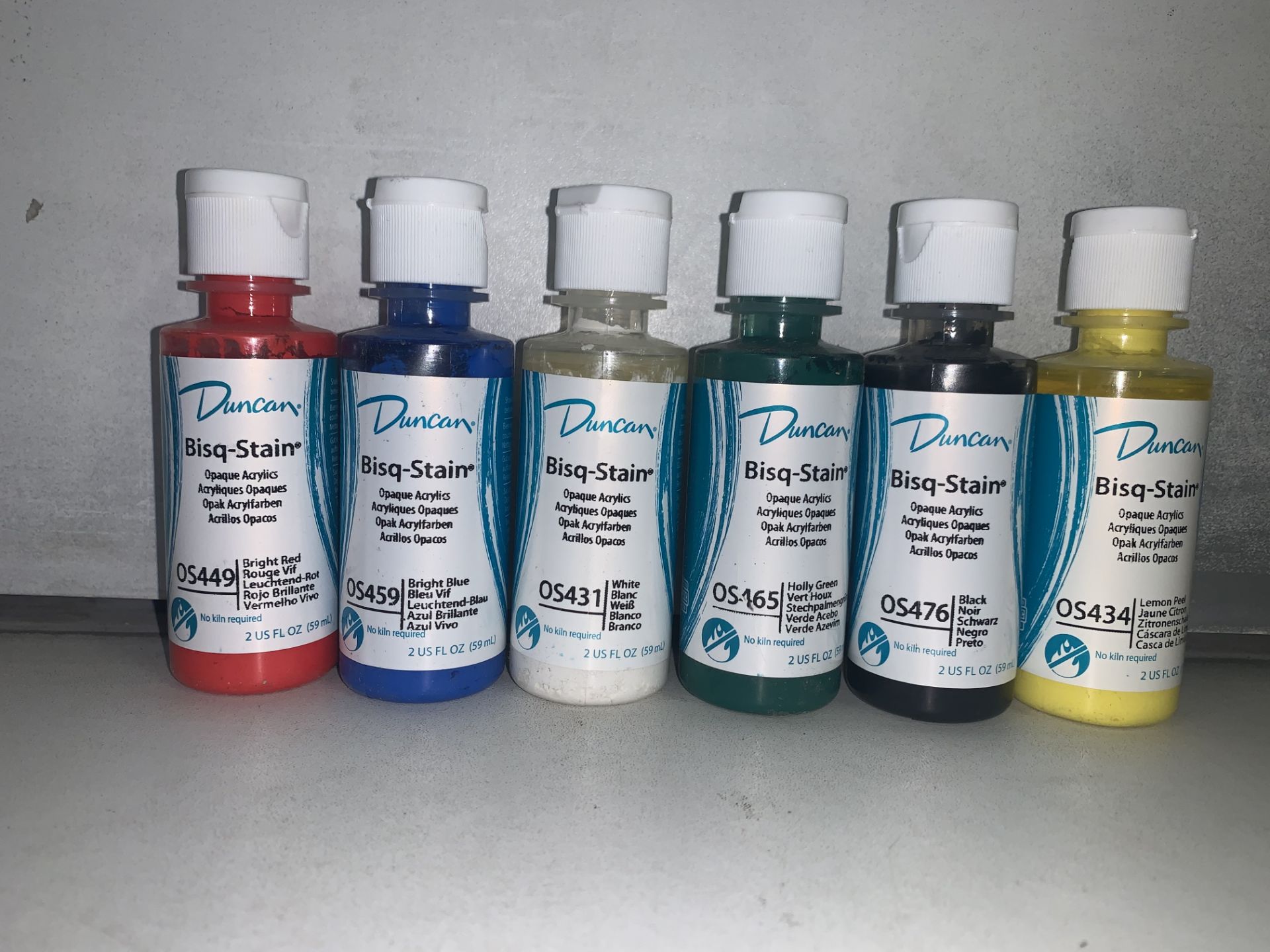 30 x Various Coloured Duncan 59ML Oil Paints - Bild 2 aus 2