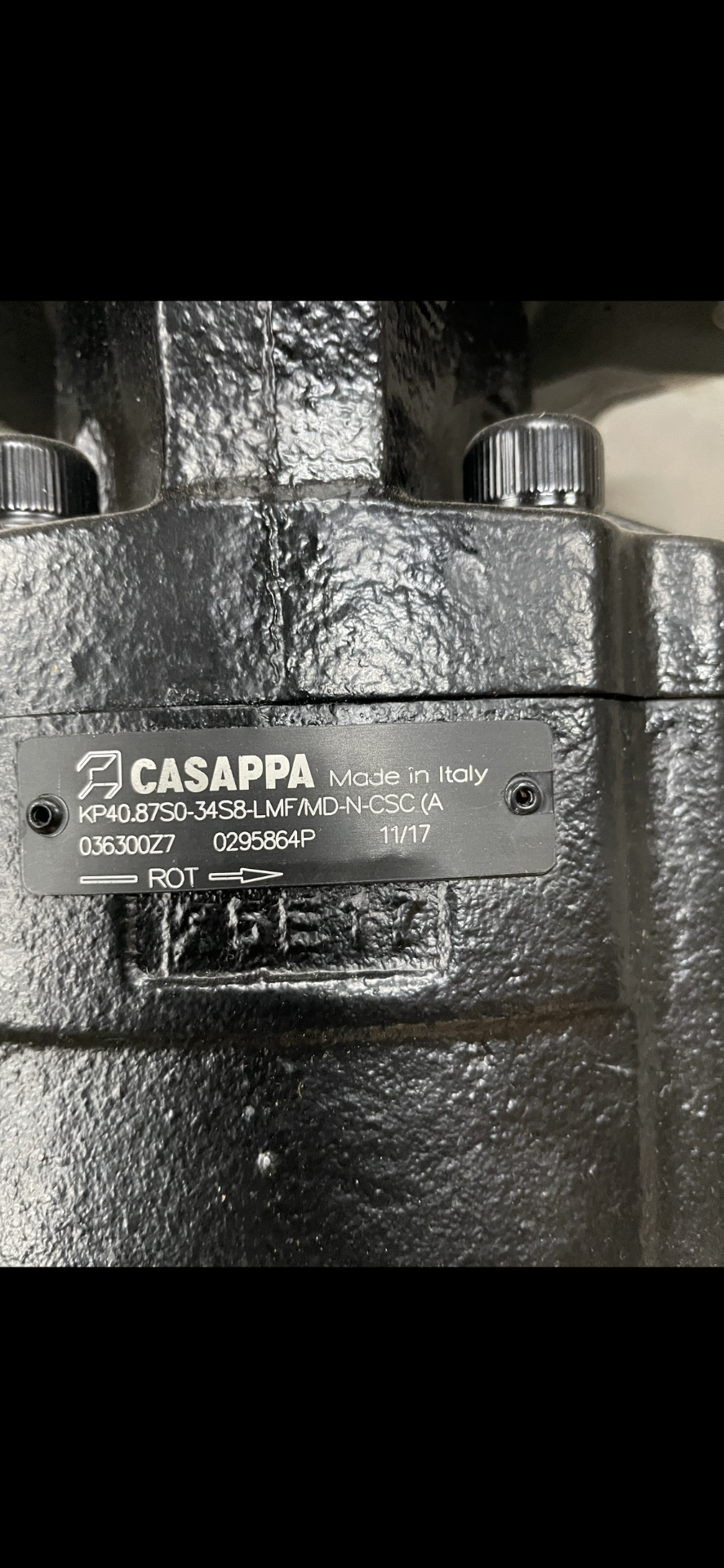 Casappa Polaris KPL08750-3458-LMF/MD-N-CSC Hydraulic Polaris Gear Motor w/ Cast Iron Body - Bild 8 aus 9