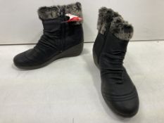 Rieker Zip-Up Winter Boots | EU37/UK4