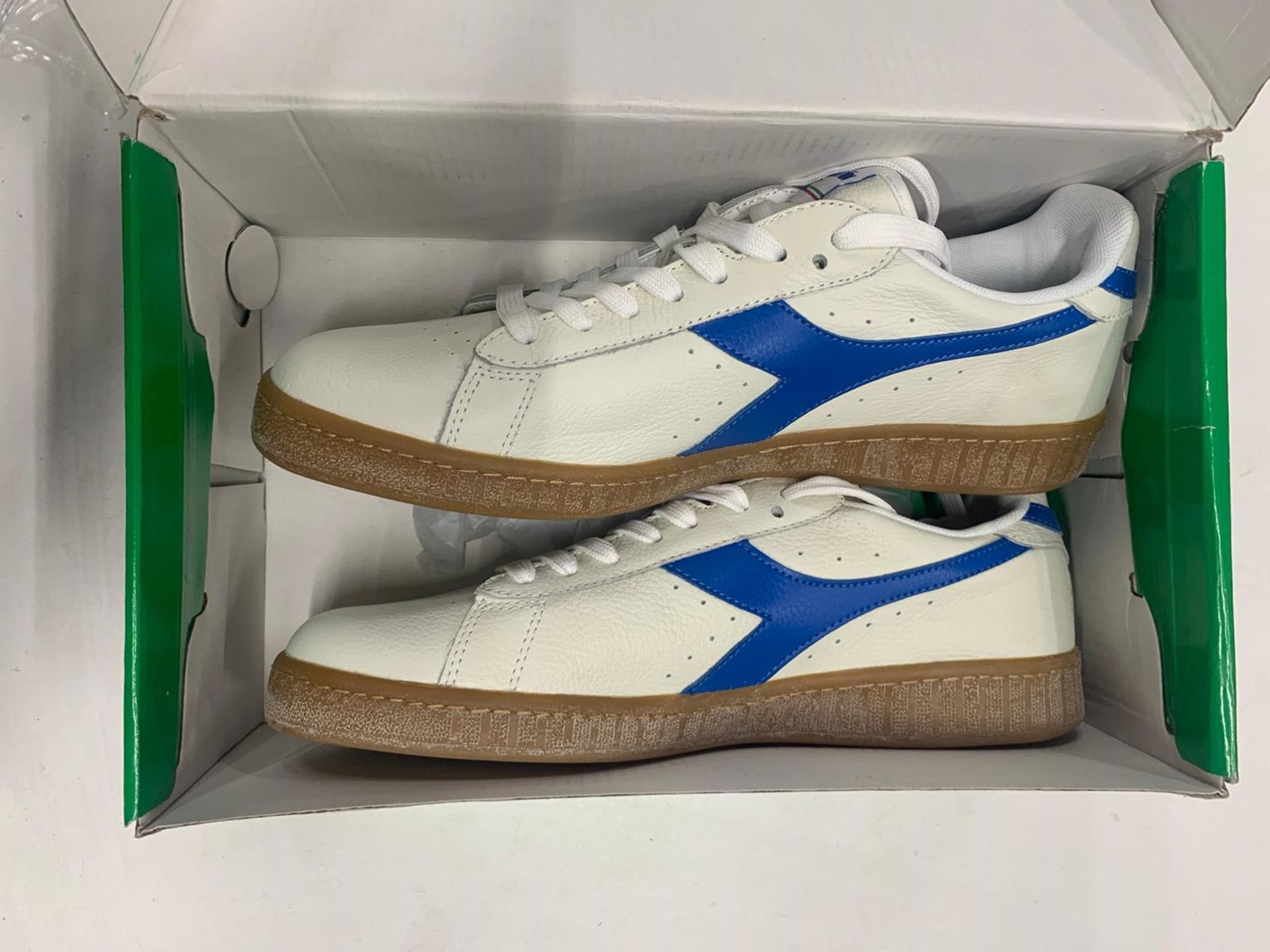 Pair Of Diadora Game L Low Trainers *DAMAGED BOX* | UK 9 - Image 2 of 2