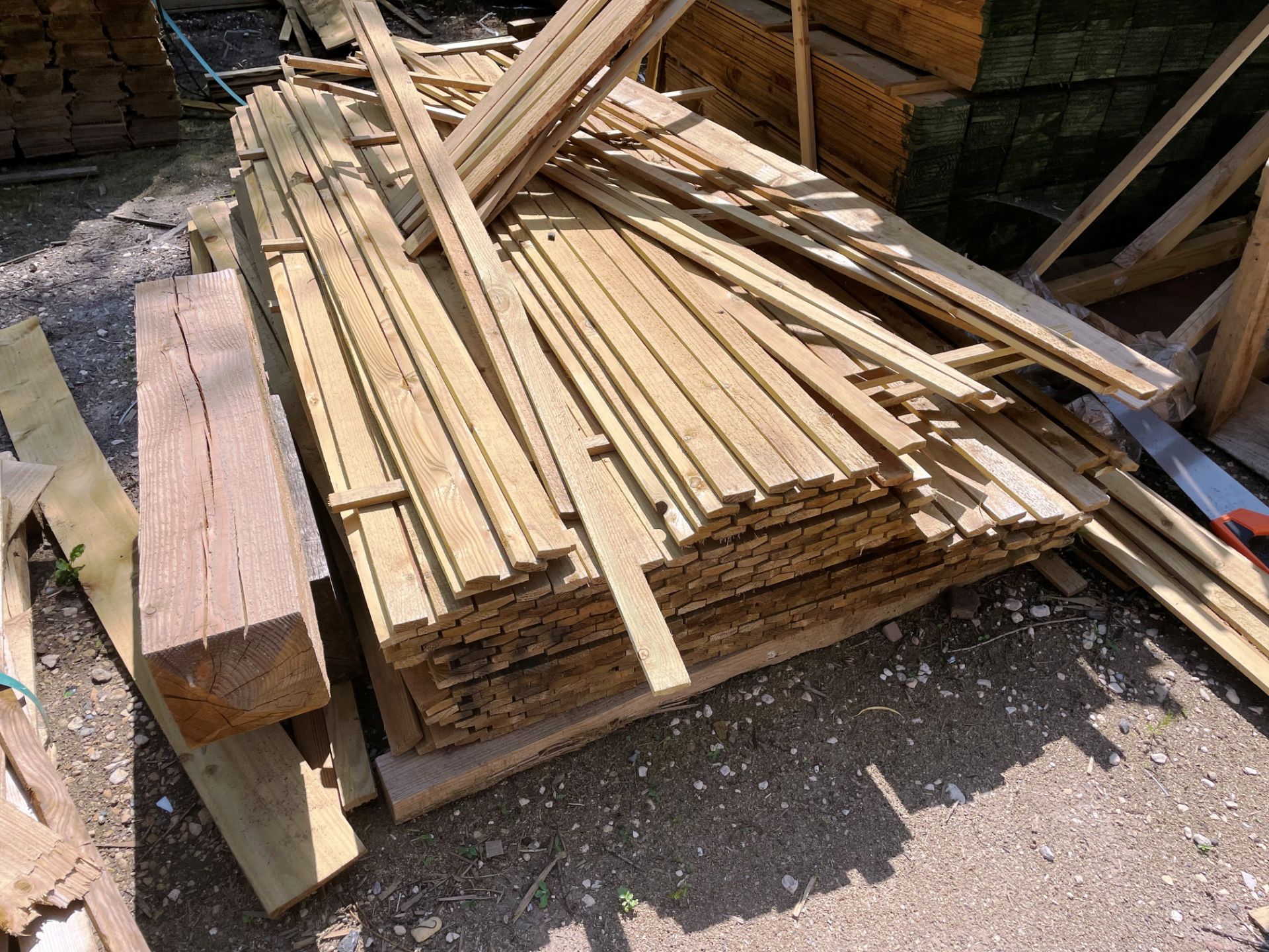 Quantity of Wood Stock | As Pictured (Rear of Unit) | Racking Included - Image 4 of 9