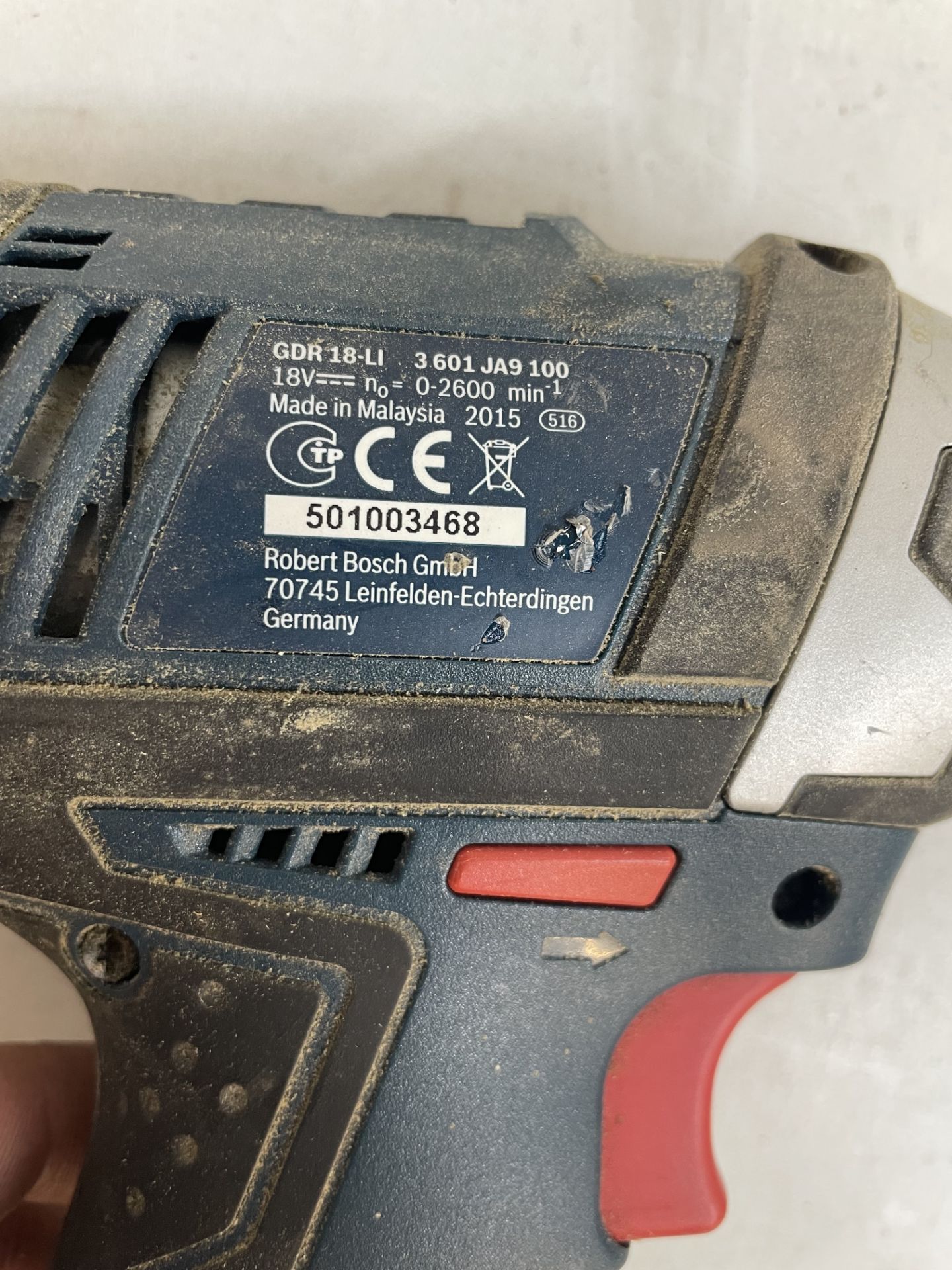 2 x Various Bosch GDR 18-LI Cordless Impact Wrench/GSB 18 V-Li Cordless Combi Drill - Image 5 of 6