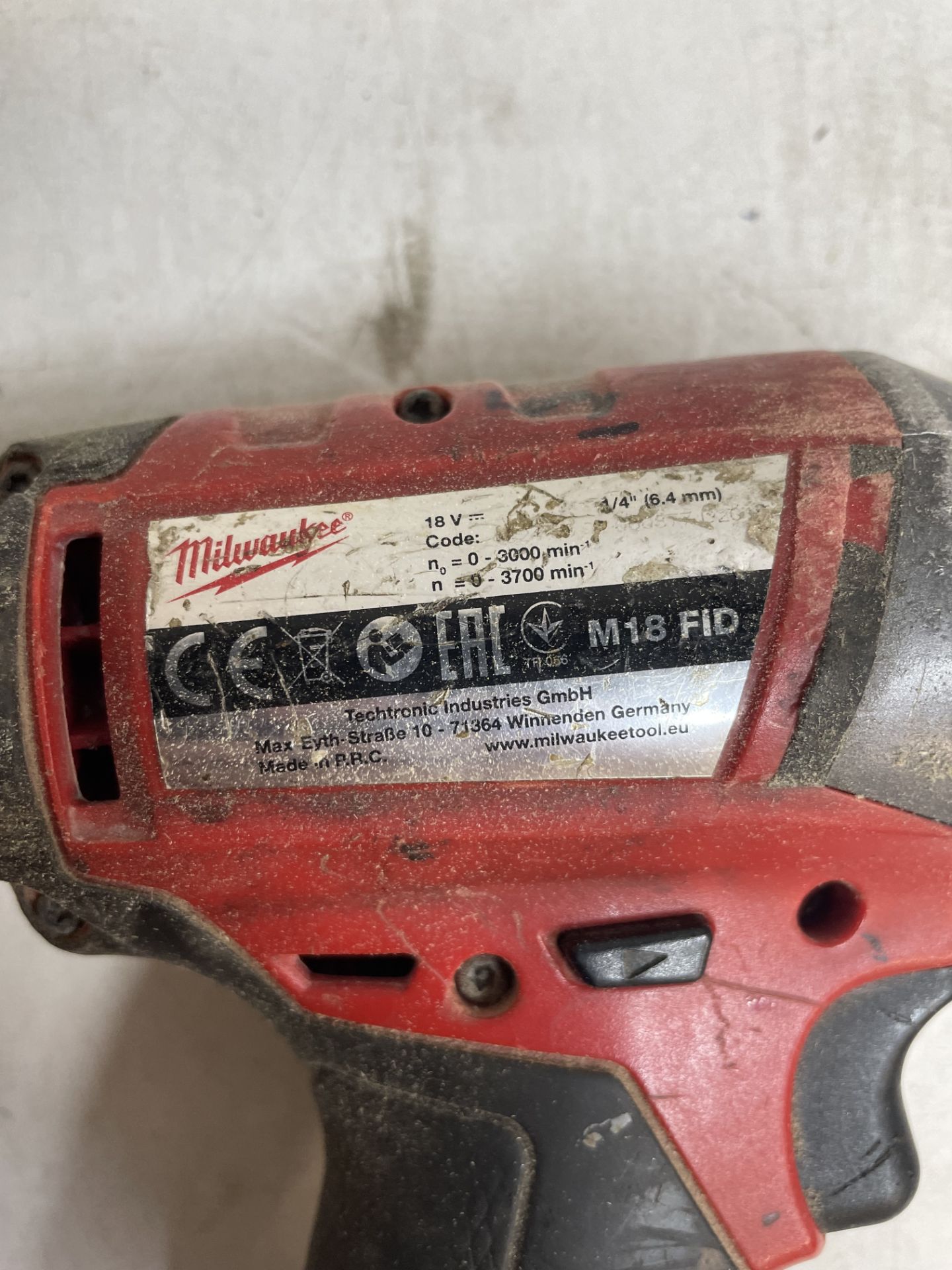 Milwaukee M18 FID Impact Driver w/ Charger | NO BATTERY - Image 4 of 4