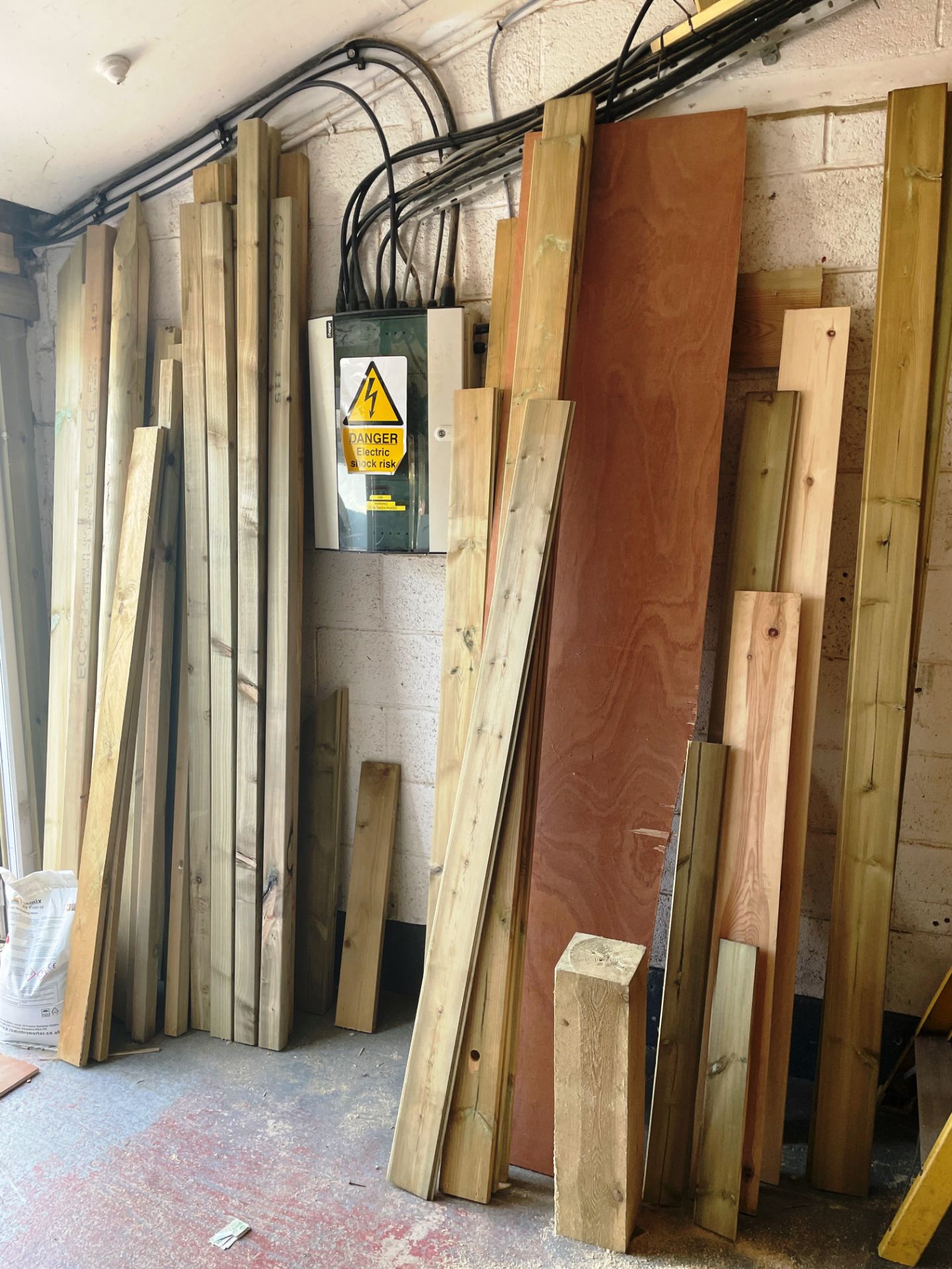 Quantity of Wood Stock & Metal Sheeting | As Pictured (Inside Unit) - Image 4 of 7