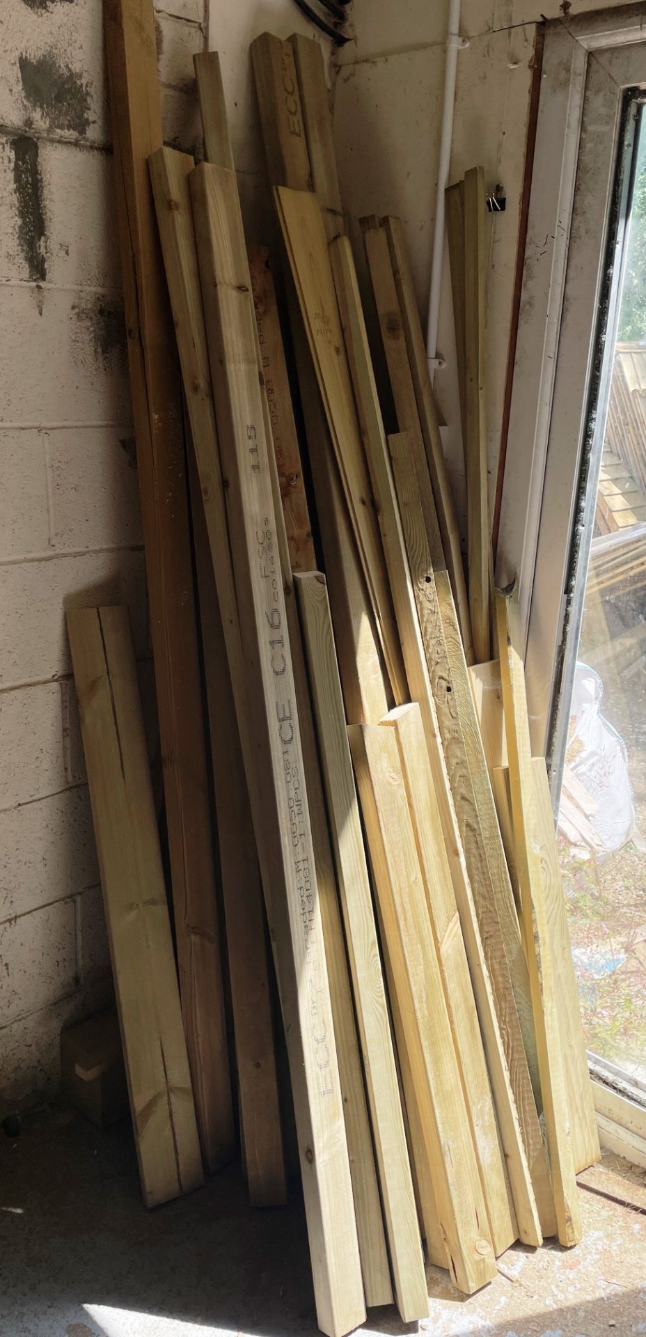 Quantity of Wood Stock & Metal Sheeting | As Pictured (Inside Unit) - Image 6 of 7