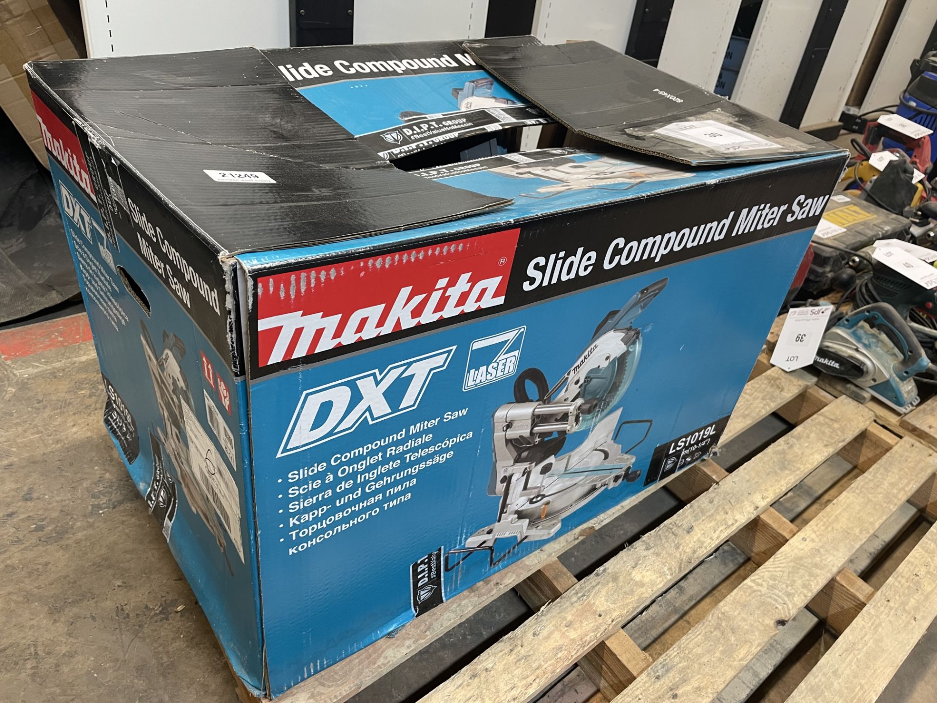 Makita LS1019L Slide Compound Mitre Saw | YOM: 2019 - Image 3 of 5