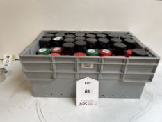 38 x Various Cans of Tough Industrial Spray Paint in Various Colours