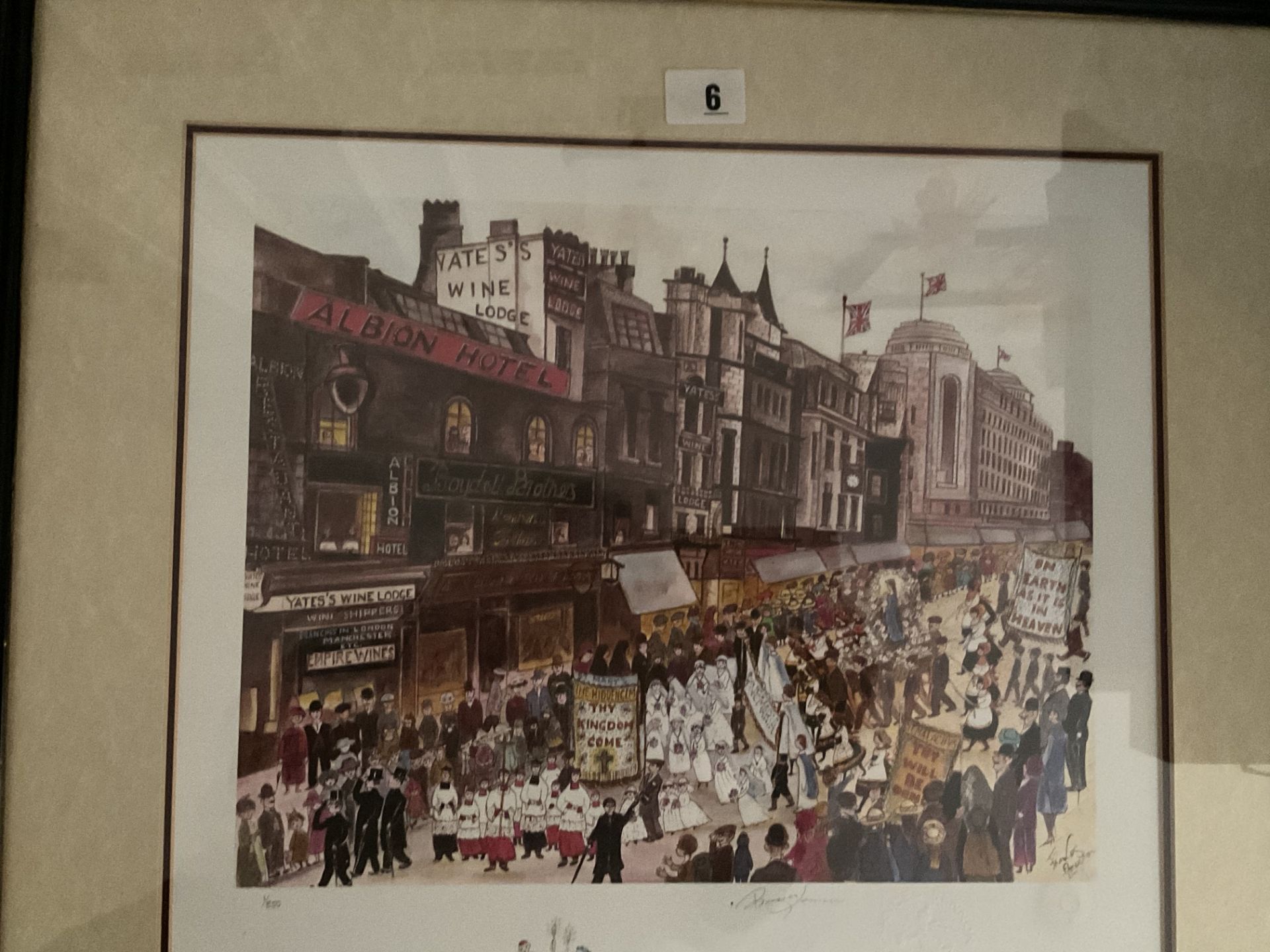 Francis Lennon Signed Artists Print Whit Week Walks | 1/850 - Bild 2 aus 3