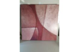 Canvas Abstract Wall Art | 70x70cm