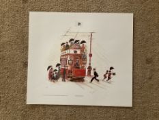 Francis Lennon Signed Artists Print | Our Rainy Manchester