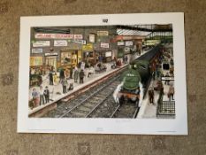 Lewis C Bennett Signed Artist Print | Away Day