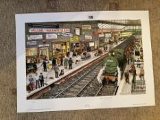 Lewis C Bennett Signed Artist Print | Away Day