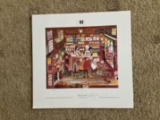 Francis Lennon Signed Artists Print | Open All Hours